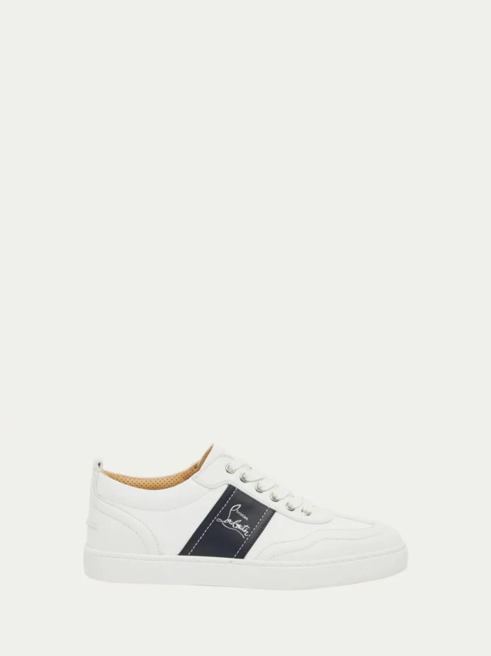 Christian Louboutin Men's Retero Canvas/Leather Low-Top Sneakers Size 45 (12)